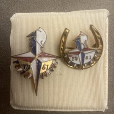 1951 FESTIVAL OF BRITAIN SOUVENIR COIN,BADGE AND TIE PIN *RARE*