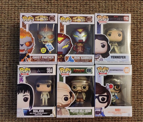 Funko pop bundle - funko, marvel