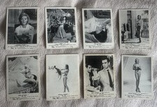 Vintage Somportex James Bond Film Scenes Cards Nos 6, 13, 17, 19, 47, 48, 54, 57