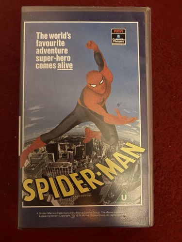 Spider man 1976 - spider-man, vhs