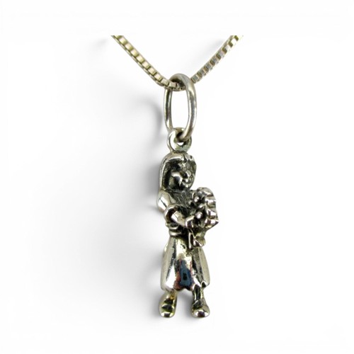 Sterling silver flower - sterling, girl