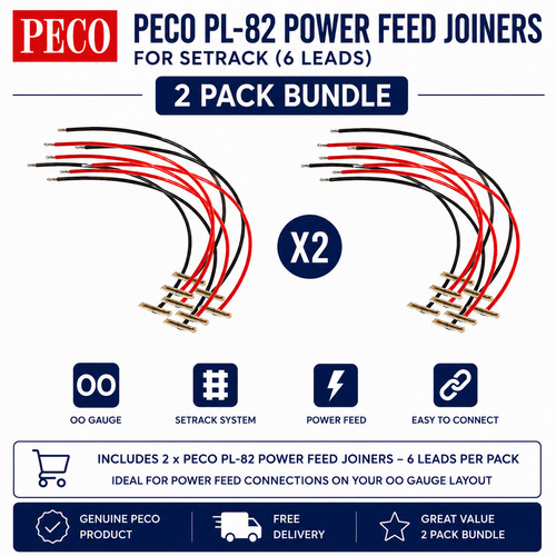 Peco power feed joiners - pl-82,