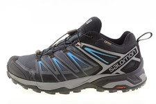 Salomon X Ultra 3 Low GTX GORE-TEX Black/Blue 398668 Men's Trainers Size UK 7.5