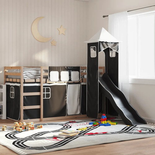Walplus bunk bed with slide - bed,