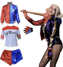 Quinn Costume for Women Girls, Suicide Squad Harley Costume  size XL 
