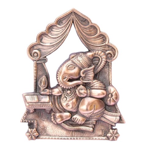 Handcrafted lord ganesha wall - ganesha,