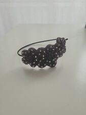 fascinator purple stones m&s