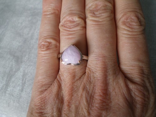 Nuristan kunzite heart ring - nuristan,