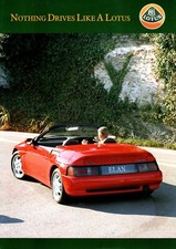 Lotus 1991 Range Brochure New