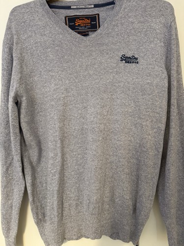 Superdry men orange neck - superdry, v-neck