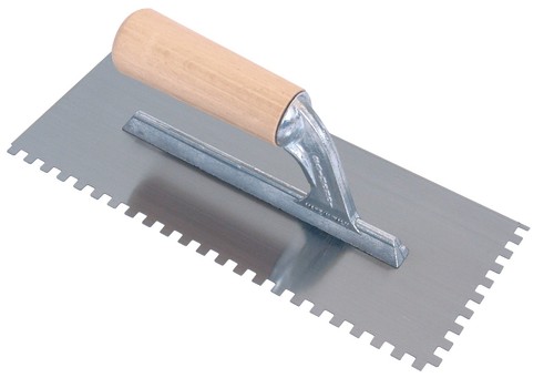 Tilers 3mm square notch floor - tilers,