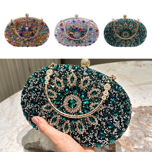 Sparkling rhinestone clutch - sparkling,