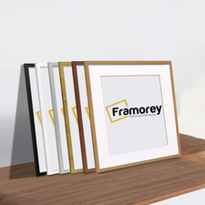 Thin Square Picture Frames With Or Without Mount,  Stylish & Durable for Home