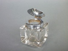 Vintage Square Ink Well