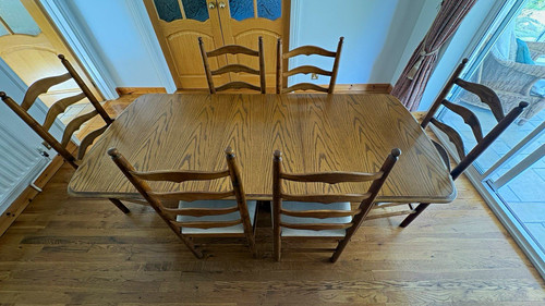 Extending rectangular wooden - extending,