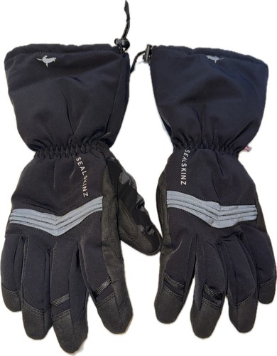 Sealskinz black gauntlet - black,