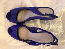 Carvela Women's High Heel Shoes Electric Blue Size UK 4