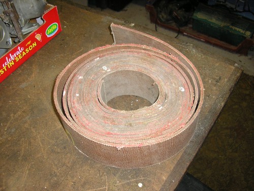 New flat belt for agricultural