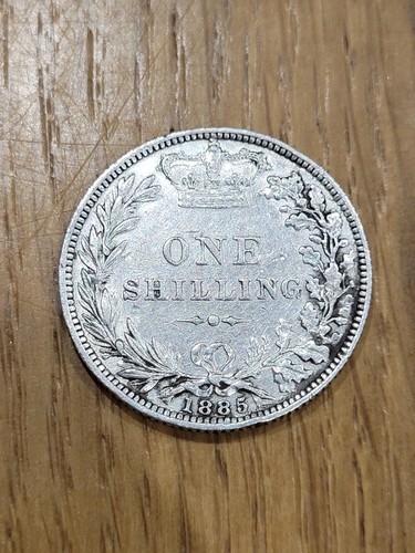 1885 victoria shilling - 1885, –