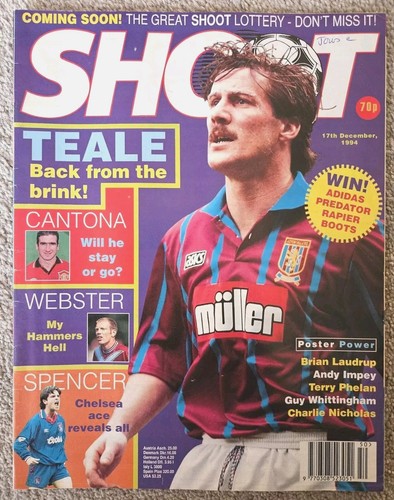 Vintage shoot football - shoot,