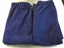 Dunelm Chenille Pencil Pleat Curtains - 45” X 88”