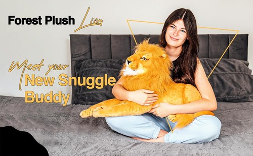 75cm lion plush - 75cm, toy