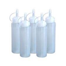5pcs 8oz 240ml Plastic Clear