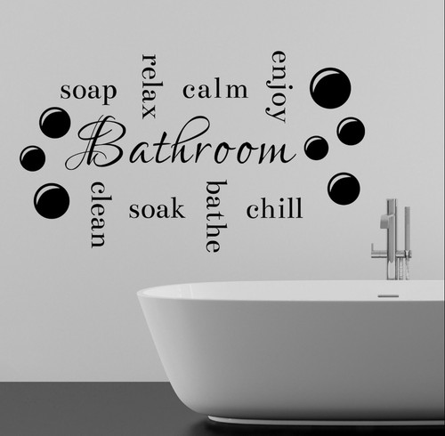 Bathroom relax calm enjoy soak