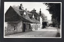 Postcard Hurley nr Maidenhead Berkshire old cottages Post Office box RP