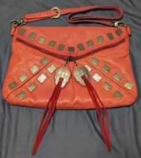 Thomas Wylde Red Leather Skull