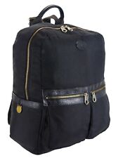 MULBERRY Black Canvas Leather