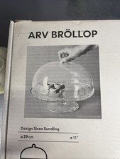 IKEA ARV Brollop Glass Cake