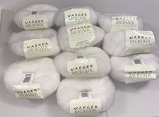 Jaeger Mohair DK 56% Mohair 10x25g Off White Knitting Wool/Yarn