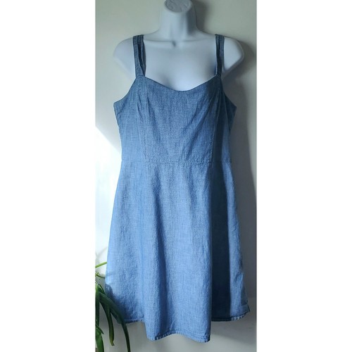 Gap womens blue chambray - gap,