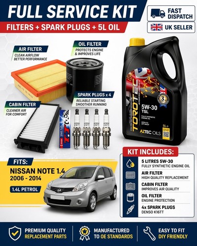 For nissan note 2006 2014 - note, 1.4