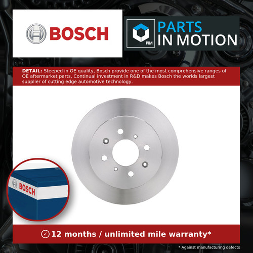 Brake discs pair solid fits - 2x,