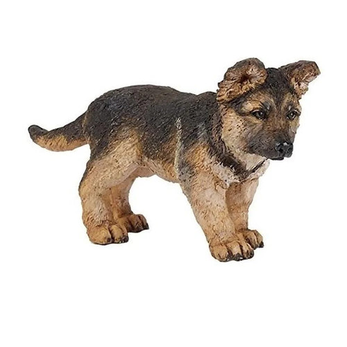 German shepherd puppy - german, figurine