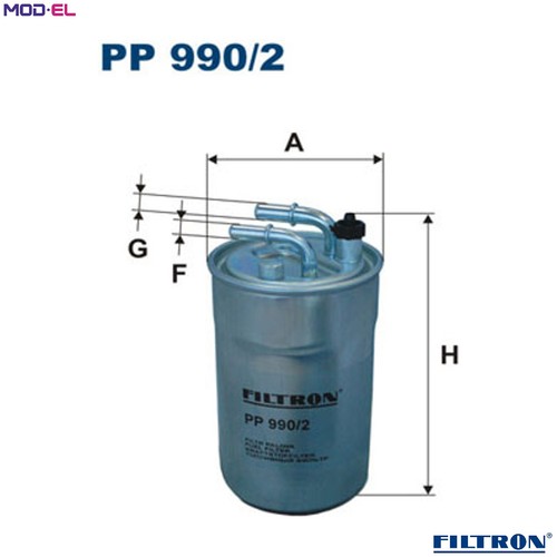 Fuel filter 990 for - 990/2, opel