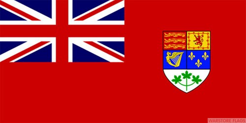 Canada wwii 5x3 feet flag - canada,