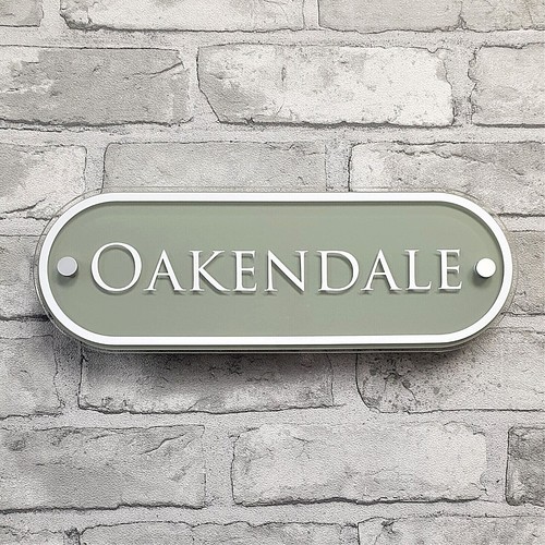 Traditional house number sign - house,