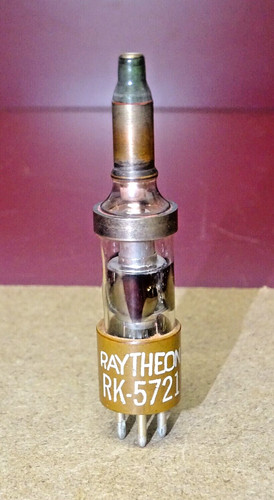 Raytheon 5721 radar tube - raytheon, rk-5721