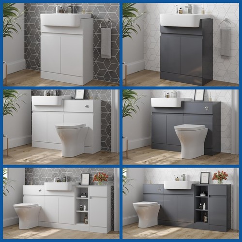 Bathroom vanity toilet - bathroom, storage