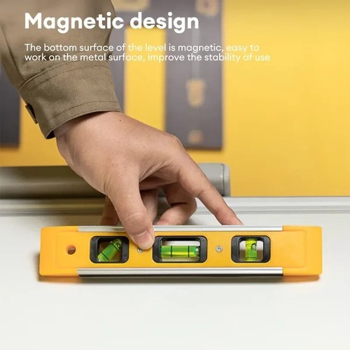 Magnetic spirit level - magnetic, 9