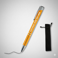 Personalised custom metal pen - personalised,