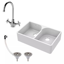 Fireclay Kitchen Sink - 795mm