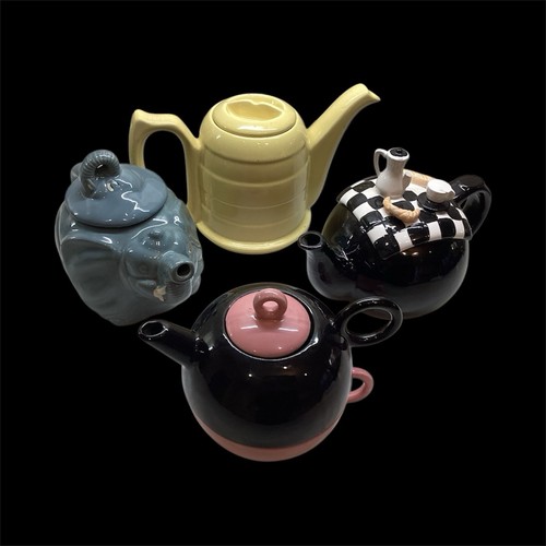 Vintage novelty tea pots - tea, x4