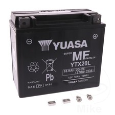 Yuasa battery ytx20l wet - ytx20l,