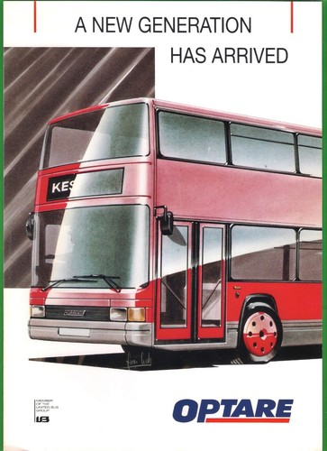 Promotional brochure optare - promotional,