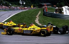 Damon Hill Jordan Mugen Honda