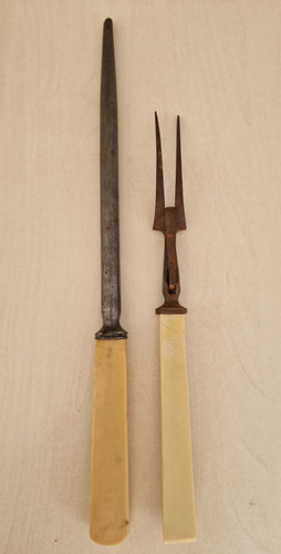 Vintage knife sharpening steel - vintage,